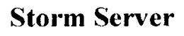 STORM SERVER trademark