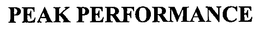 PEAK PERFORMANCE trademark
