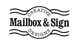 CREATIVE MAILBOX & SIGN DESIGNS trademark