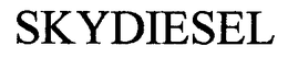 SKYDIESEL trademark