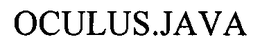 OCULUS.JAVA trademark
