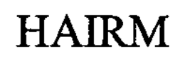 HAIRM trademark