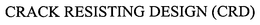 CRACK RESISTING DESIGN (CRD) trademark