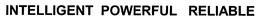 INTELLIGENT POWERFUL RELIABLE trademark