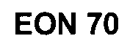 EON 70 trademark