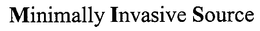 MINIMALLY INVASIVE SOURCE trademark