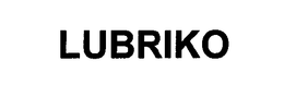 LUBRIKO trademark