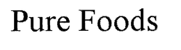 PURE FOODS trademark