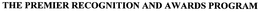 THE PREMIER RECOGNITION AND AWARDS PROGRAM trademark
