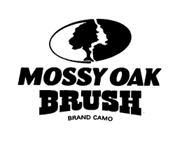 MOSSY OAK BRUSH BRAND CAMO trademark
