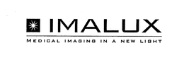 IMALUX MEDICAL IMAGING IN A NEW LIGHT trademark