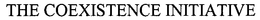 THE COEXISTENCE INITIATIVE trademark