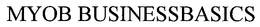 MYOB BUSINESSBASICS trademark