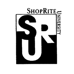 SRU SHOP RITE UNIVERSITY trademark