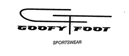 GF GOOFYFOOT SPORTSWEAR trademark