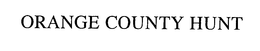 ORANGE COUNTY HUNT trademark