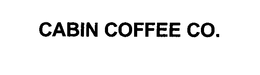 CABIN COFFEE CO. trademark