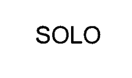 SOLO trademark