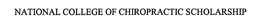 NATIONAL COLLEGE OF CHIROPRACTIC SCHOLARSHIP trademark