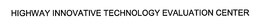 HIGHWAY INNOVATIVE TECHNOLOGY EVALUATION CENTER trademark