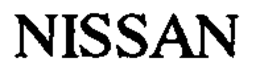 NISSAN trademark