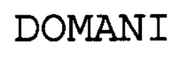 DOMANI trademark