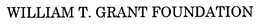 WILLIAM T. GRANT FOUNDATION trademark