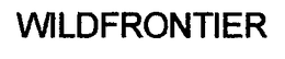 WILDFRONTIER trademark