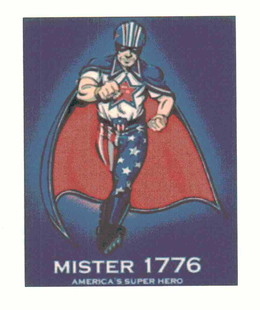 MISTER 1776 AMERICA'S SUPER HERO trademark