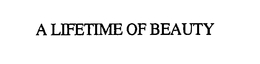 A LIFETIME OF BEAUTY trademark