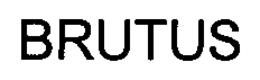 BRUTUS trademark