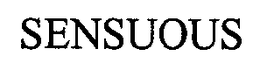 SENSUOUS trademark