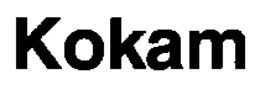 KOKAM trademark