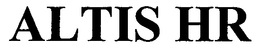 ALTIS HR trademark