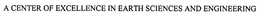 A CENTER OF EXCELLENCE IN EARTH SCIENCES AND ENGINEERING trademark