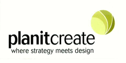 PLANITCREATE WHERE STRATEGY MEETS DESIGN trademark