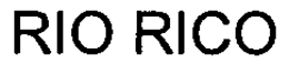 RIO RICO trademark