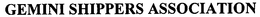 GEMINI SHIPPERS ASSOCIATION trademark