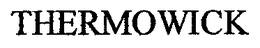THERMOWICK trademark