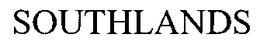 SOUTHLANDS trademark
