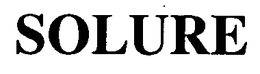 SOLURE trademark