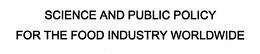 SCIENCE AND PUBLIC POLICY FOR THE FOOD INDUSTRY WORLDWIDE trademark