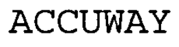 ACCUWAY trademark