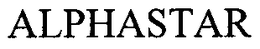 ALPHASTAR trademark