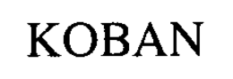 KOBAN trademark