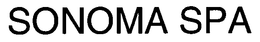 SONOMA SPA trademark