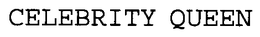 CELEBRITY QUEEN trademark