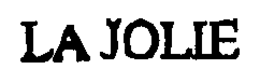 LA JOLIE trademark