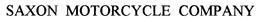 SAXON MOTORCYCLE COMPANY trademark