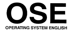 OSE OPERATING SYSTEM ENGLISH trademark